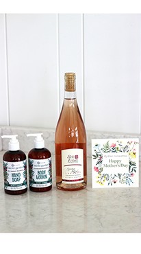 Mother's Day Wine & Lavender Gift