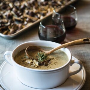Cream of Mushroom & Herb Soup
